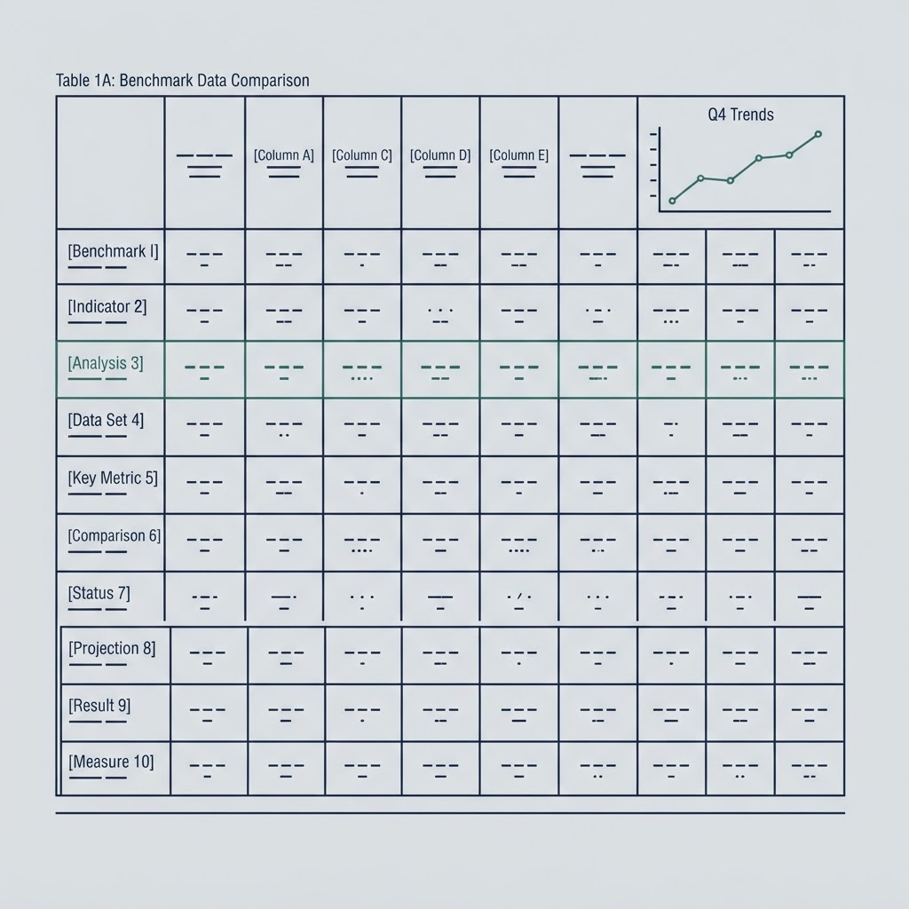 Schéma d'un tableau comparatif d'offres, avec dates de lecture et sources